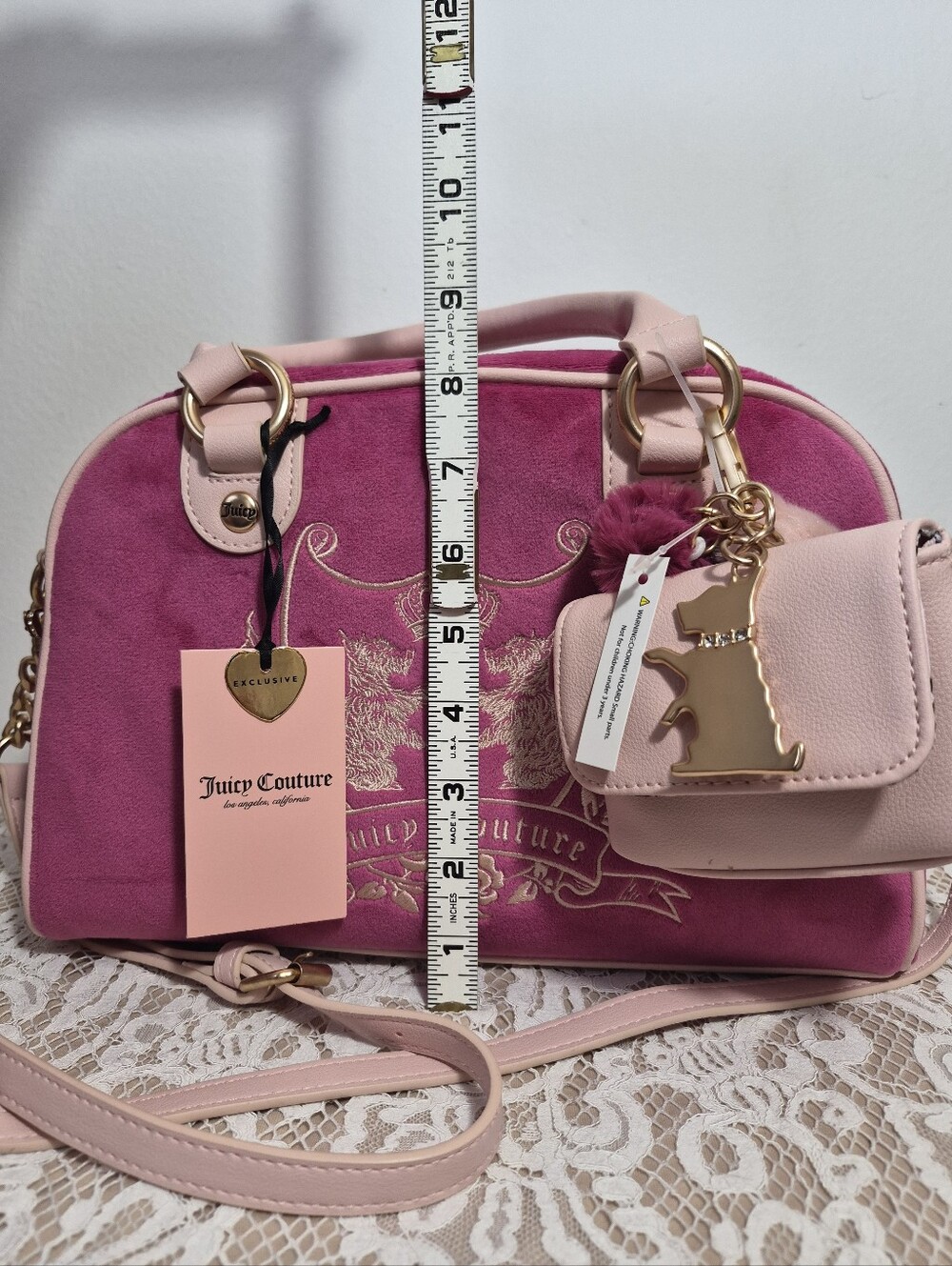 Juicy Couture Satchel - Picture 8 of 13